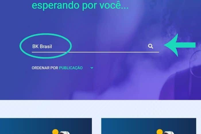 DE - Jovem Aprendiz Burger King corpo