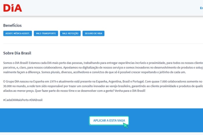DDE Jovem Aprendiz Dia Supermercado